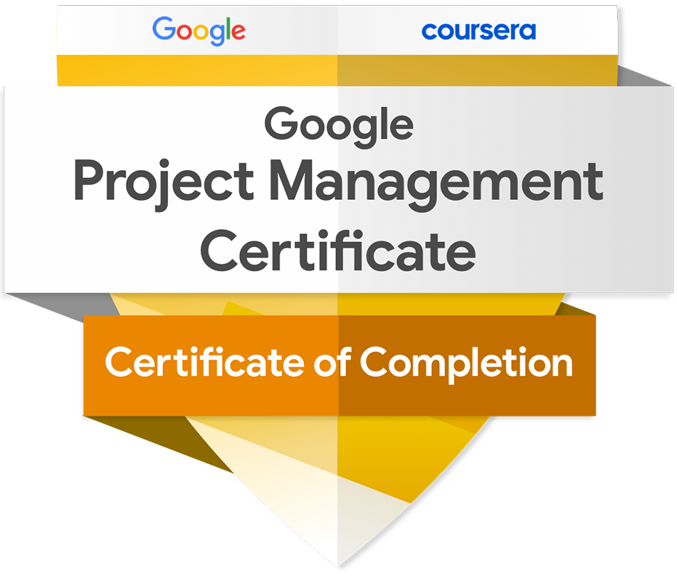 Google project Management certification batch